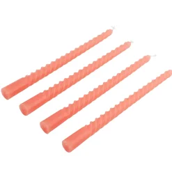 CASA Twist Vela Candelabro Naranja