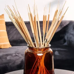 CASA Typha Canas Juego De 15 Natural