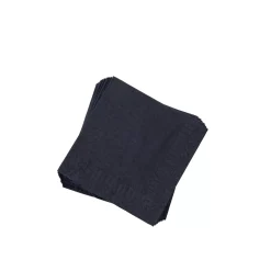 CASA Uni Juego De 20 Servilletas Negro