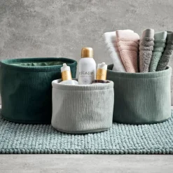 CASA Verda Cesta De Almacenaje Gris