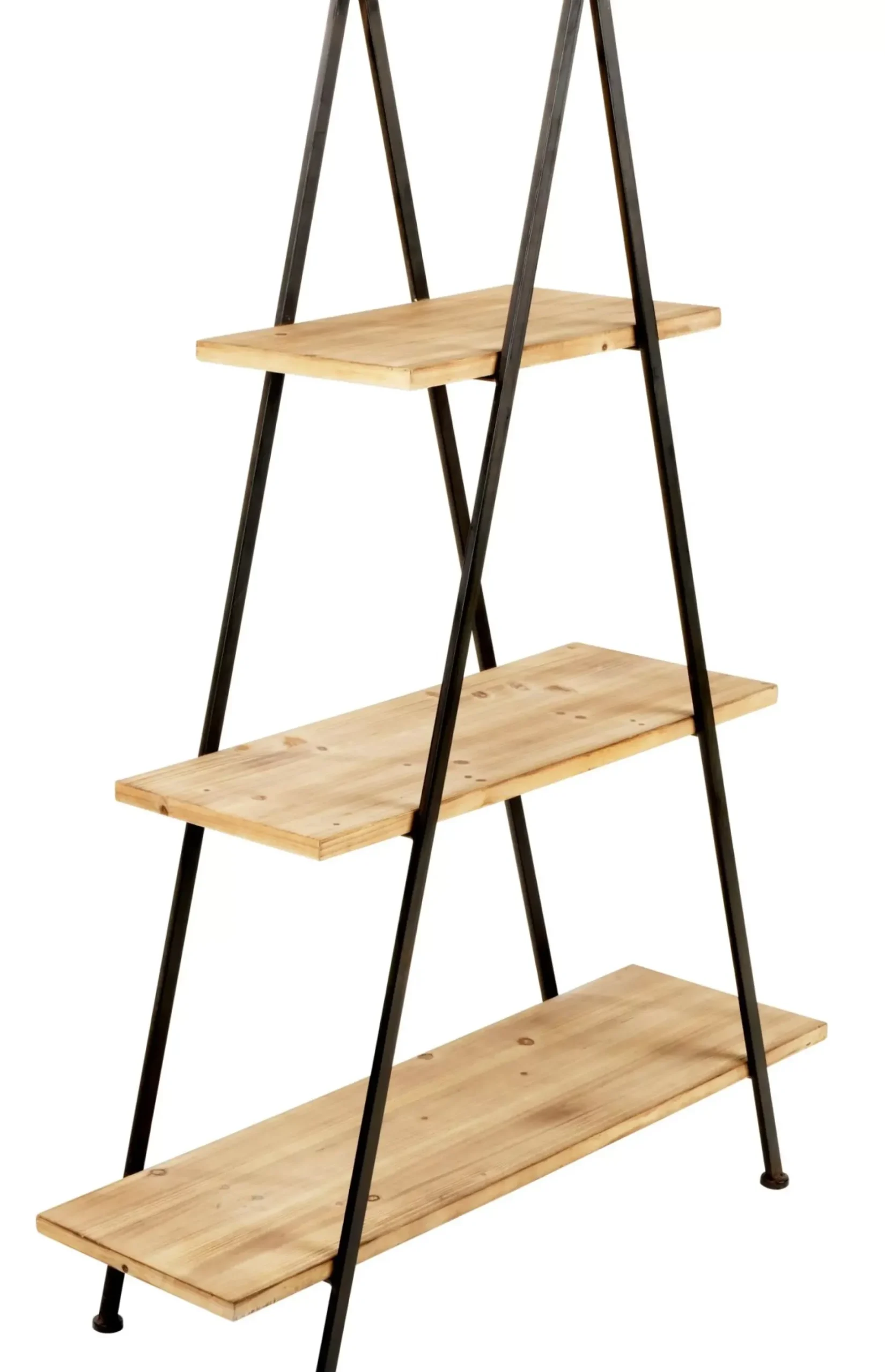 CASA Vermont Estanteria De Pared Negro, Natural