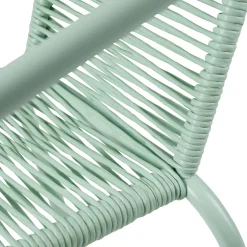 CASA Verona Silla Apilable Aguamarina