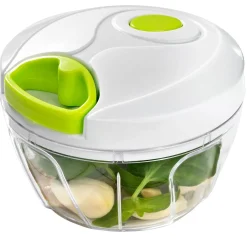 CASA Vida Verde Mini Cortador Blanco, Verde, Transparente