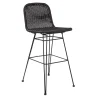 CASA Vienna Silla De Bar Negro