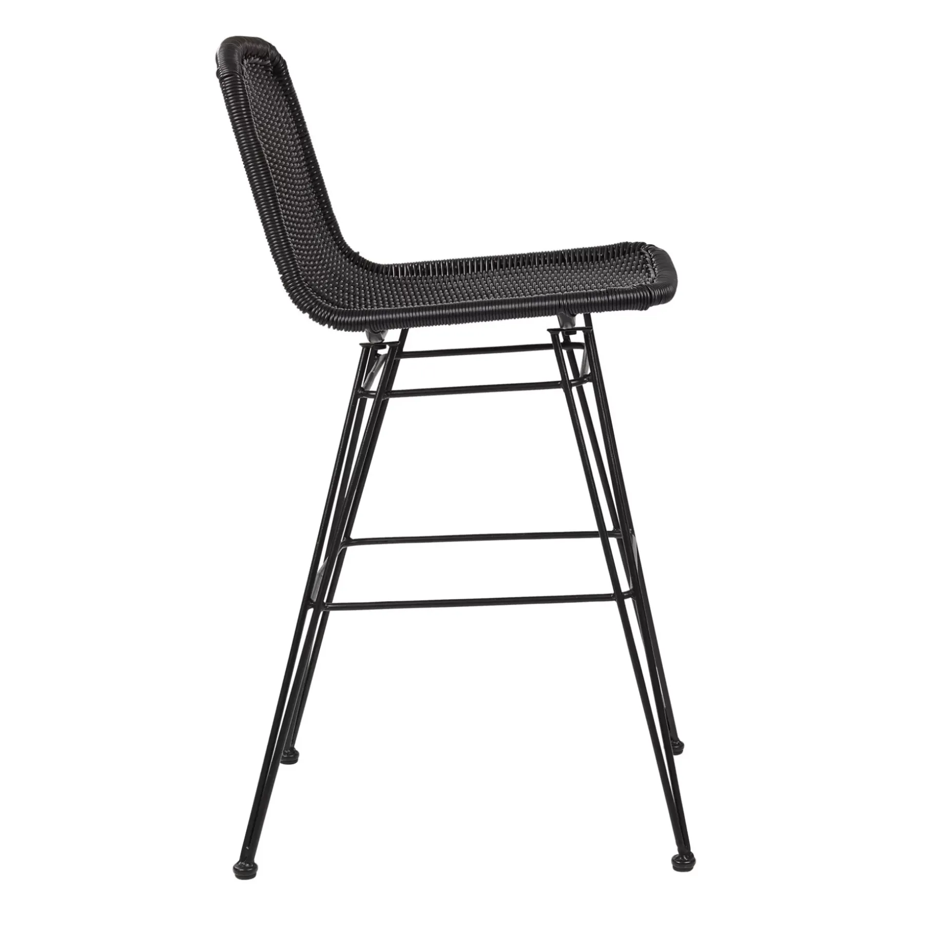 CASA Vienna Silla De Bar Negro