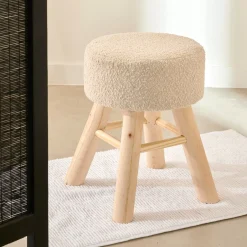 CASA Vince Taburete Blanco