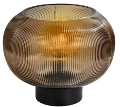 CASA Vinto Lampara De Mesa Ambar Transparente