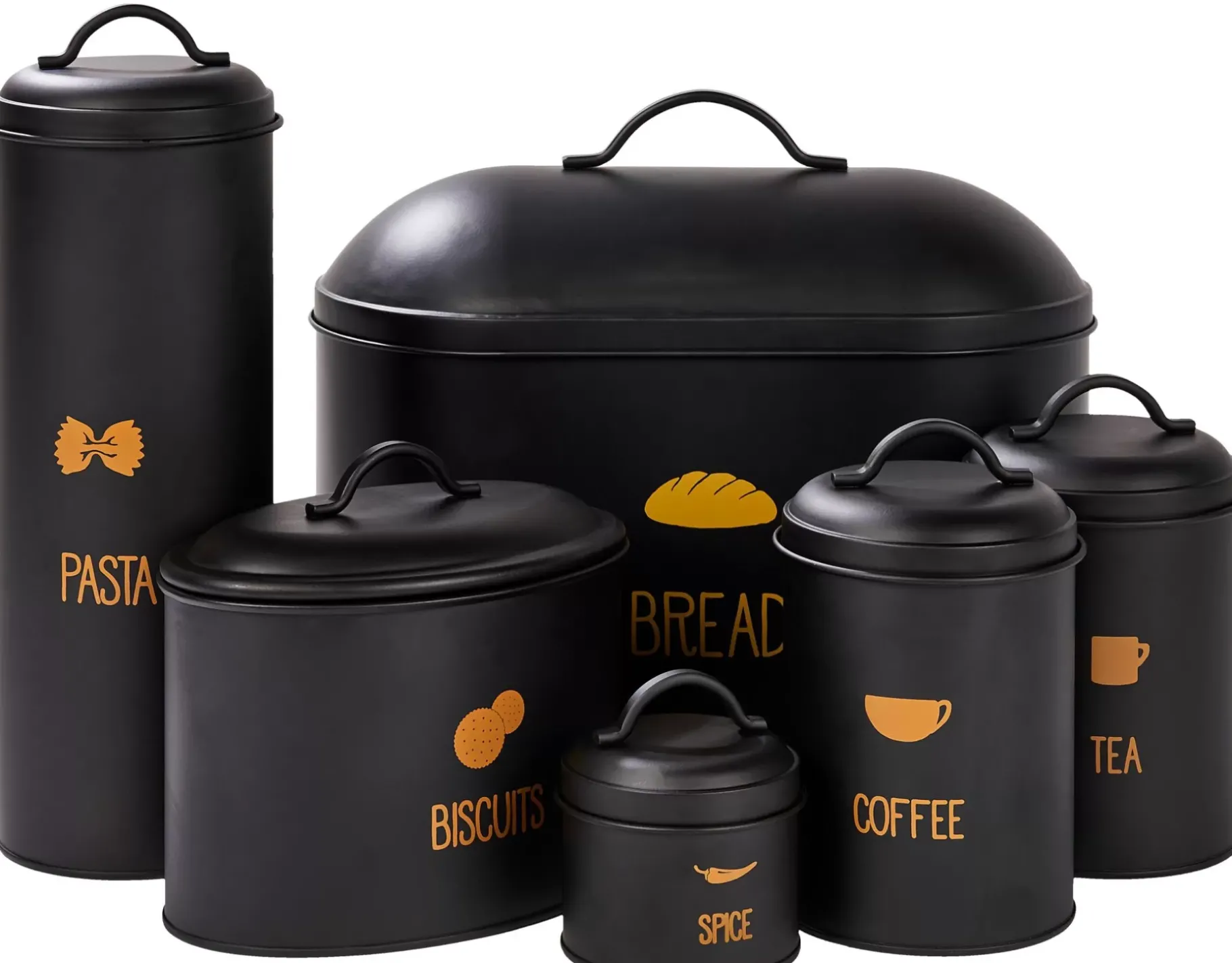 CASA Vira Fiambrera Para Galletas Negro