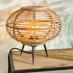 CASA Zanzi Lampara De Mesa E27 Natural